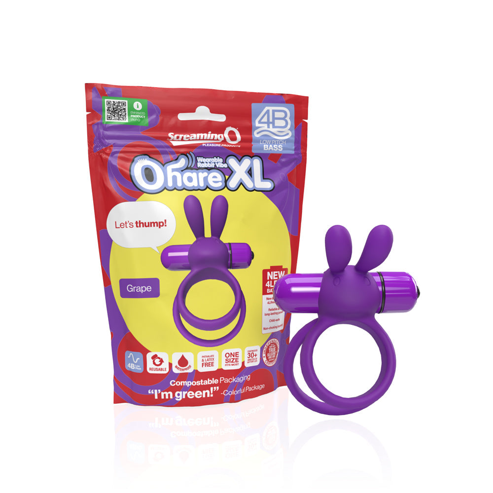 Screaming O 4B Ohare XL Grape by Screaming O