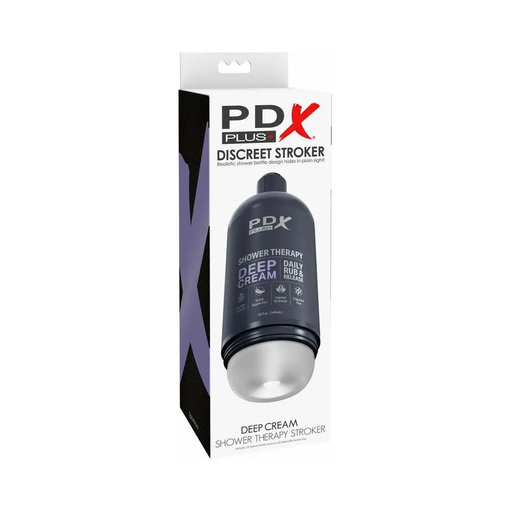 PDX Plus Shower Therapy Deep Cream Frosted by PDX Brands