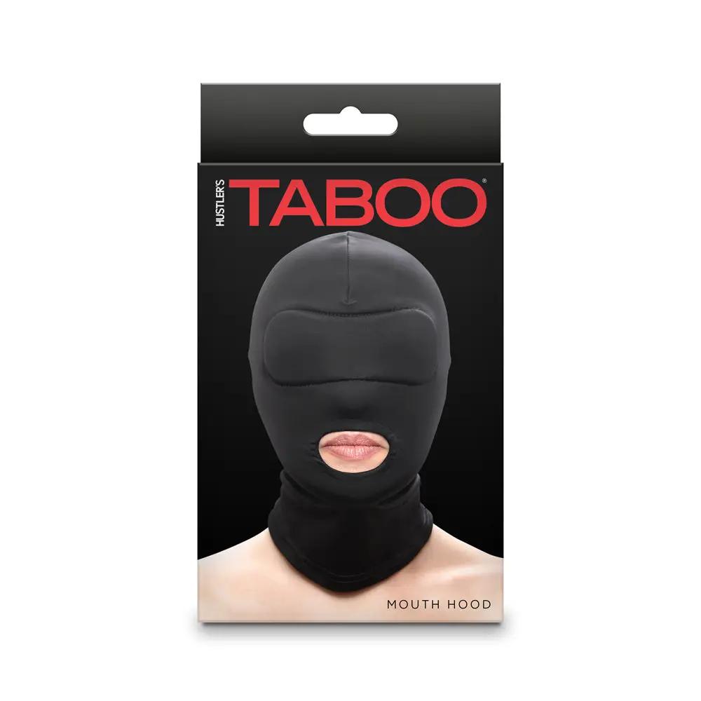 Hustler Taboo Mouth Hood Black by NS Novelties