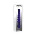 Selopa Beaded Beauty Silicone Vibrator Purple by Selopa