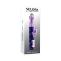 Selopa Bunny Thruster Thrusting Rabbit Vibrator Purple by Selopa