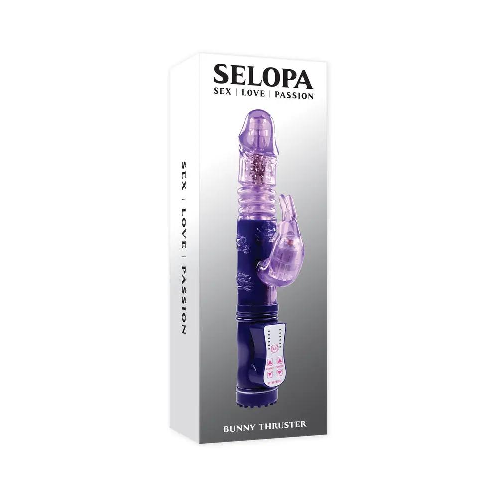 Selopa Bunny Thruster Thrusting Rabbit Vibrator Purple by Selopa