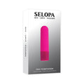 Selopa Tiny Temptation Rechargeable Silicone Bullet Vibrator Pink by Selopa