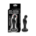 Ass-Sation Remote Vibrating P-Spot Plug Black by Nasstoys