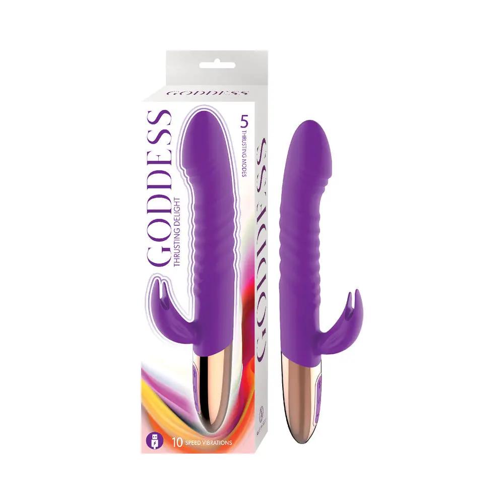 Goddess Thrusting Delight Purple by Nasstoys