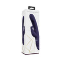 VIVE MIKA Rechargeable Triple Motor Vibrating Rabbit with G-Spot Flapping Stimulator Purple by Shots