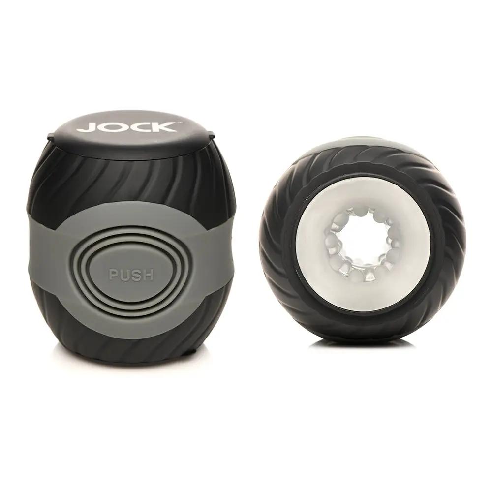 Jock 10X Vibrating Double Masturbator by Curve Novelties