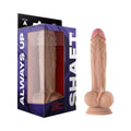Shaft Model A: 10.5 in. Dual Density Silicone Dildo with Balls Pine by Shaft