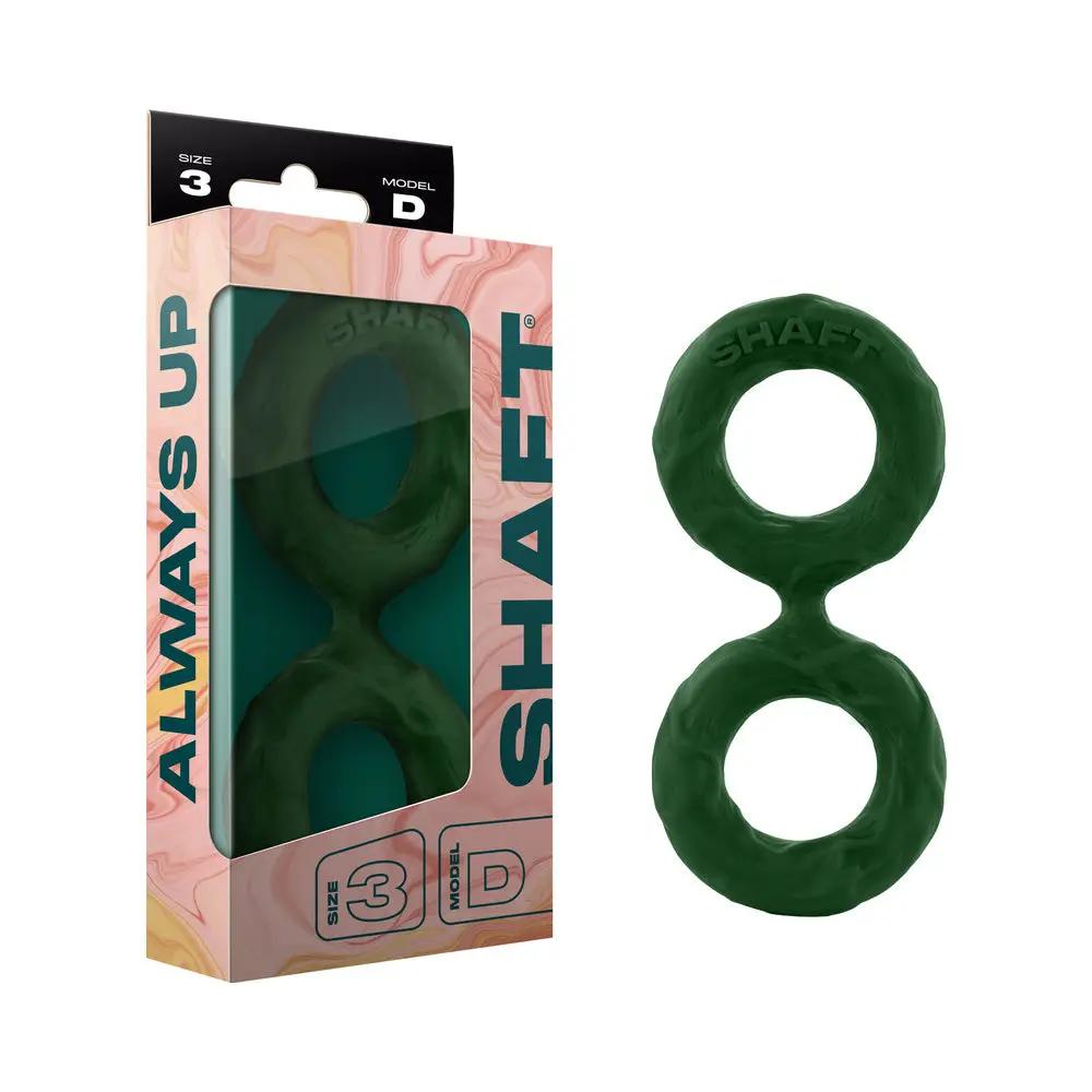Shaft Model D: Double C-Ring Green Size 3 by Shaft