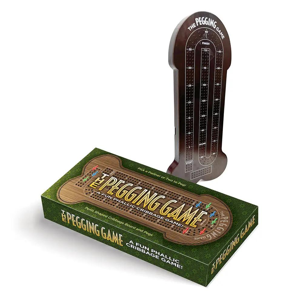 The Pegging Game: Cribbage Only Dirtier by Little Genie