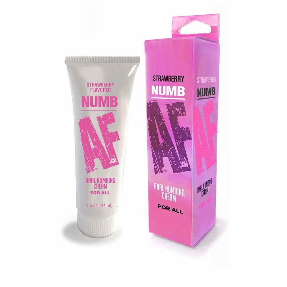 Numb AF Anal Desensitizer Strawberry 1.5 oz. by Little Genie