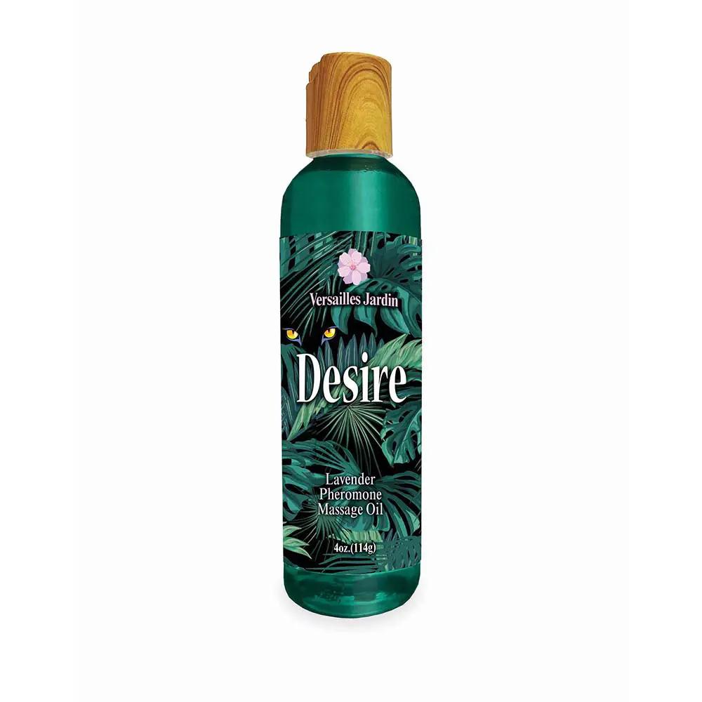Desire Pheromone Massage Oil Lavender 4 oz. by Little Genie