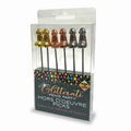 Glitterati Hor D'oeuvre's Picks 6-Piece Set by Little Genie