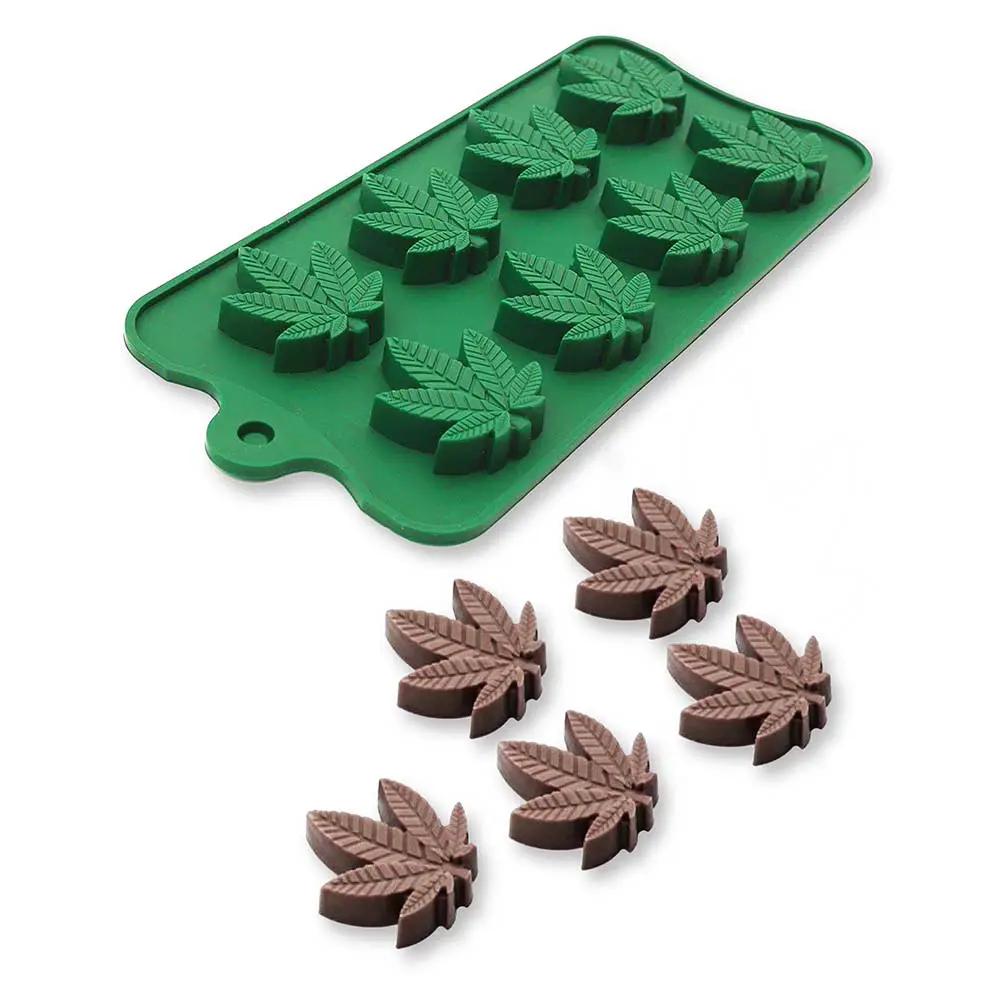 Cannabis Silicone Mold by Little Genie