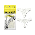 Bonks Rock Bottom Seamless Thong O/S by Bonks