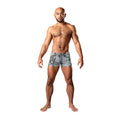 Male Power Dirty Denim Pouch Short Denim Print M by Male Power