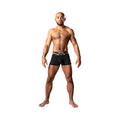 Male Power Infinite Comfort Amplifying Strappy Pouch Short Black XL by Male Power