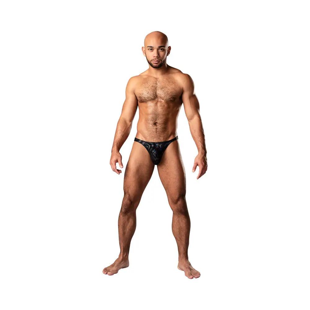 Male Power KaleiDickscope Bong Thong Black S/M by Male Power