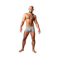 Male Power Labyrinth Mini Short Grey Weave XL by Male Power