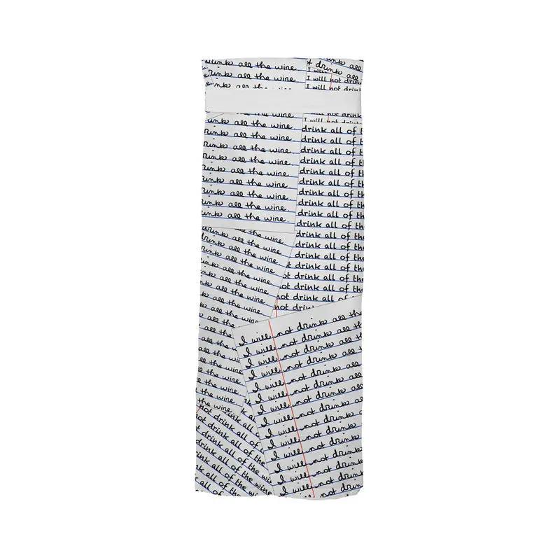 Twisted Wares I Will Not Drink All The Wine Flour Sack Towel by Twisted Wares