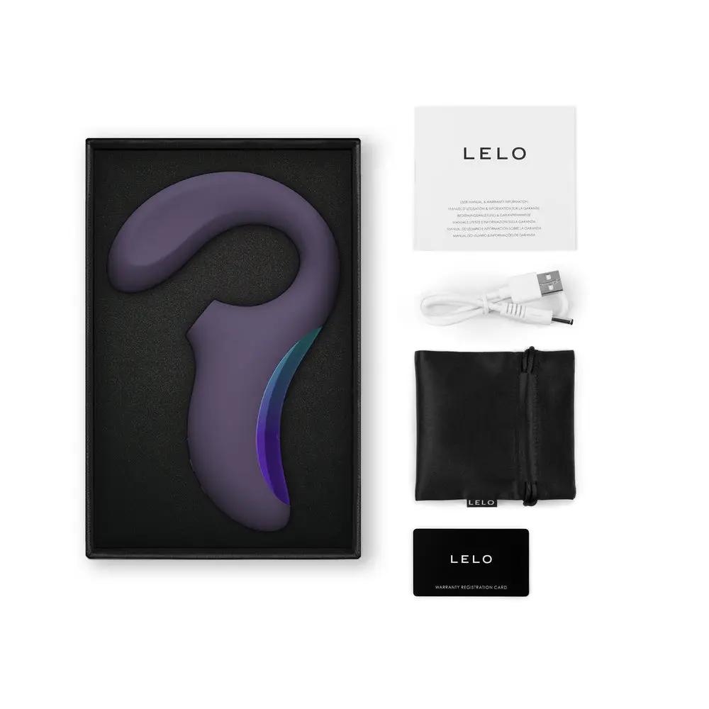 LELO Enigma Wave Suction Dual Stimulator Cyber Purple by LELO