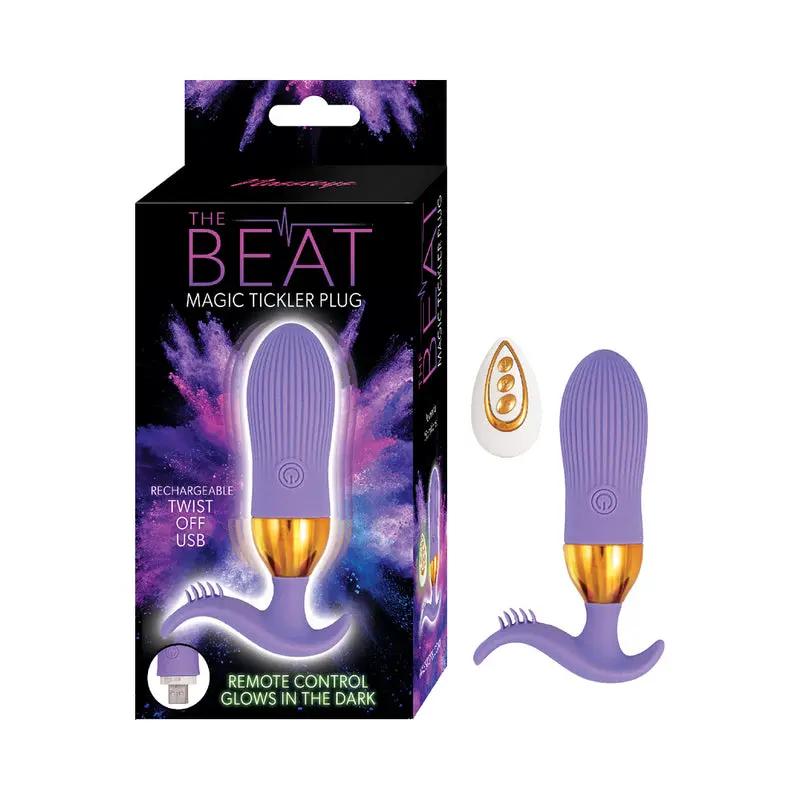 The Beat Magic Tickler Plug Purple by Nasstoys