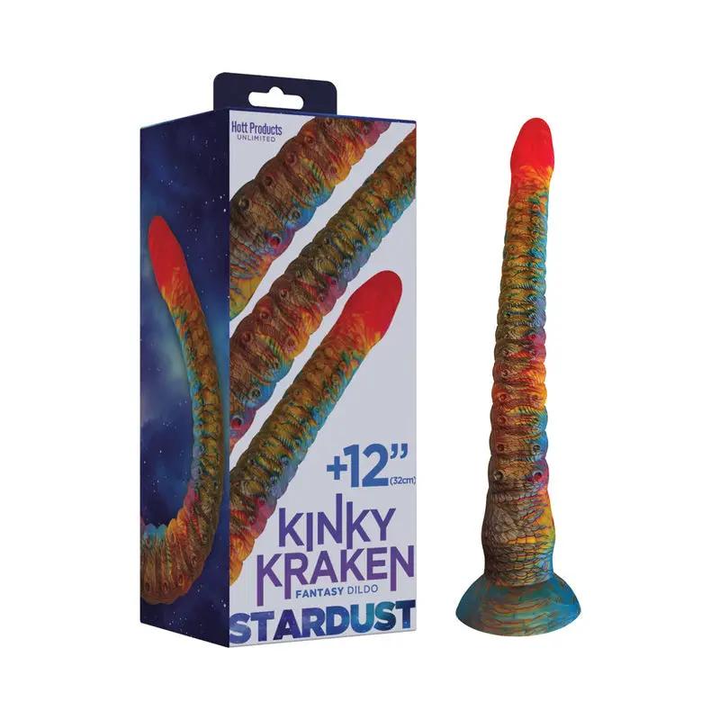 Stardust Kinky Kraken 12 in. Bendable Fantasy Dildo by Hott Products