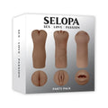 Selopa Party Pack 3-Piece Stroker Pack Dark by Selopa