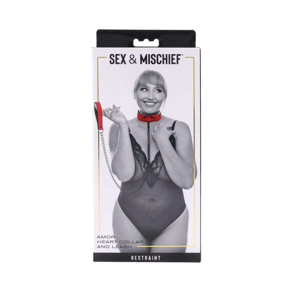 Sportsheets Sex & Mischief Amor Collar and Leash by Sportsheets