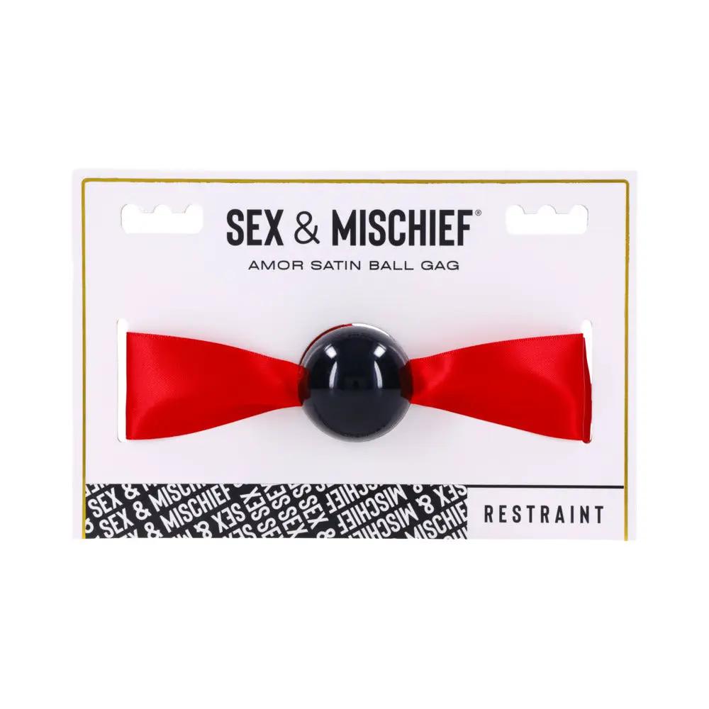 Sportsheets Sex & Mischief Amor Satin Ball Gag by Sportsheets