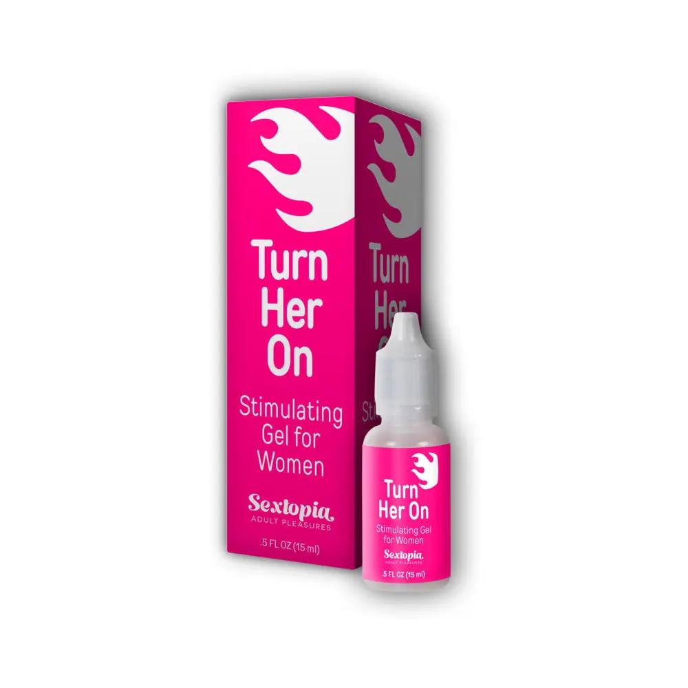 Sextopia Turn Her On Stimulating Gel For Women .5 oz. Bottle by Body Action