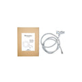 Womanizer Wave Shower Hose and Shower Arm Mount Set Chrome by Womanizer