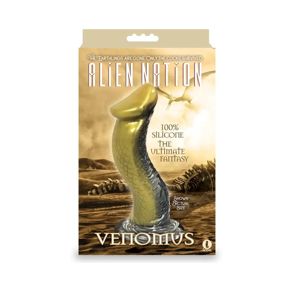 AlienNation Venomus 9 in. Silicone Dildo by Icon Brands