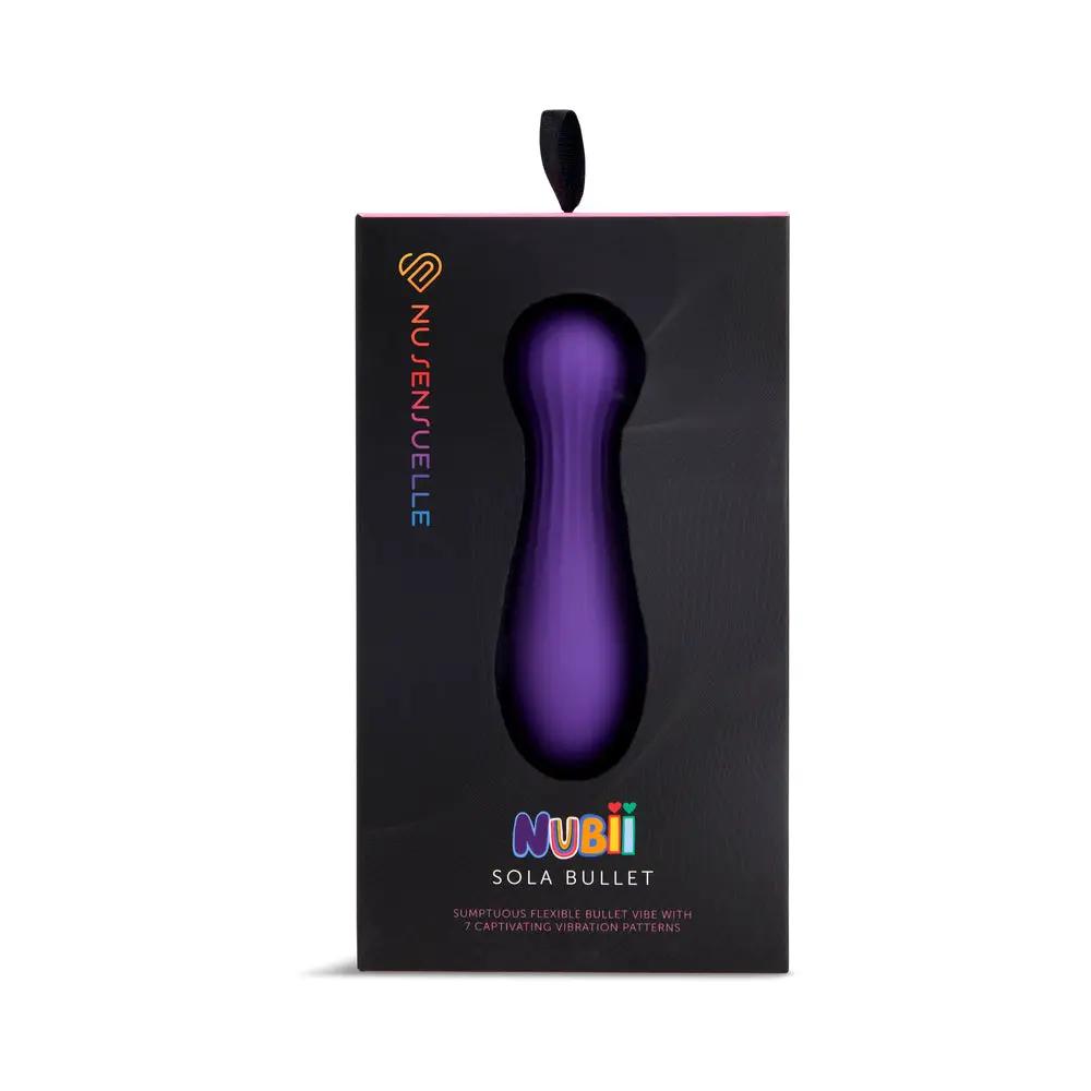 Nu Sensuelle Sola Nubii Flexible Bullet Purple by Nu Sensuelle