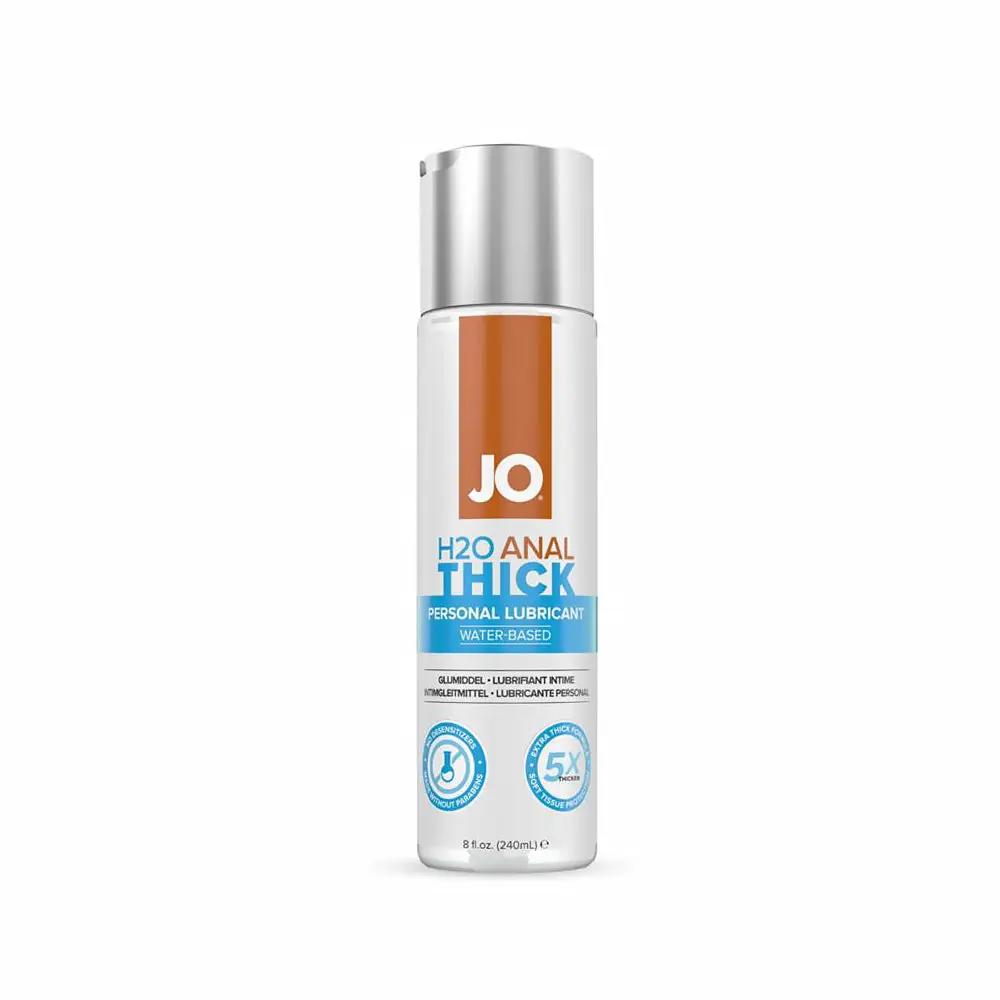 JO H2O Anal Thick Water-Based Lubricant 8 oz. by System JO