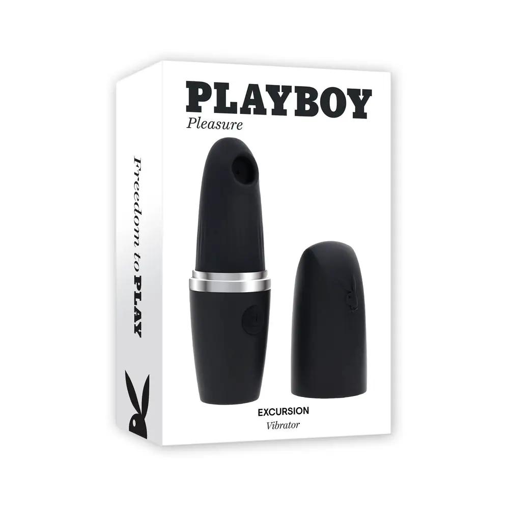 Playboy Excursion Rechargeable Suction Vibe Silicone 2AM by Playboy