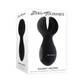 Zero Tolerance Handy Helper Rechargeable Vibrating Stroker Silicone Black by Zero Tolerance