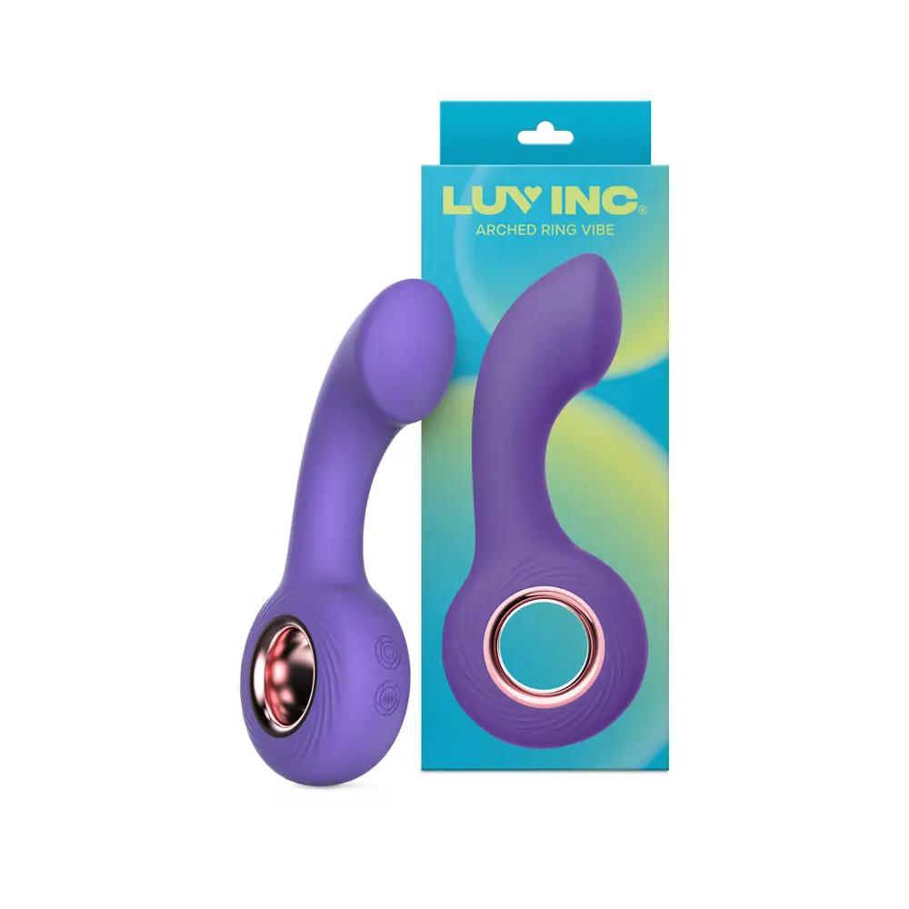 Luv Inc Av23: Arched Ring Vibe Purple by Luv Inc.