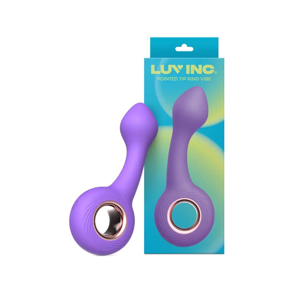 Luv Inc Pt16: Pointed Tip Ring Vibe Purple by Luv Inc.