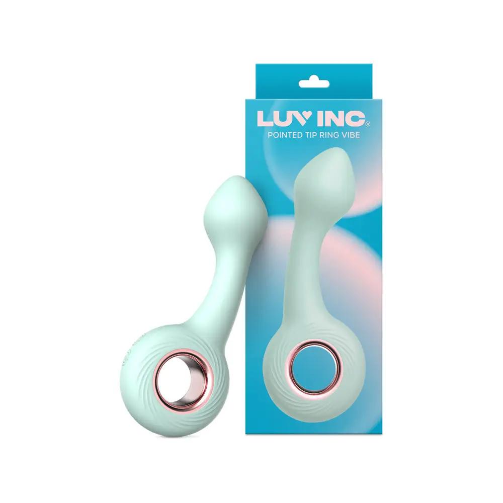 Luv Inc Pt16: Pointed Tip Ring Vibe Green by Luv Inc.