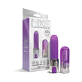 Nixie Smooch Rechargeable Lipstick Vibrator Purple Ombre by Global Novelties