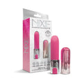 Nixie Smooch Rechargeable Lipstick Bullet Vibrator Pink Ombre by Global Novelties