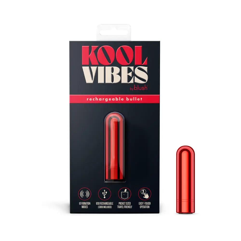 Kool Vibes Rechargeable Mini Bullet Cherry by Blush