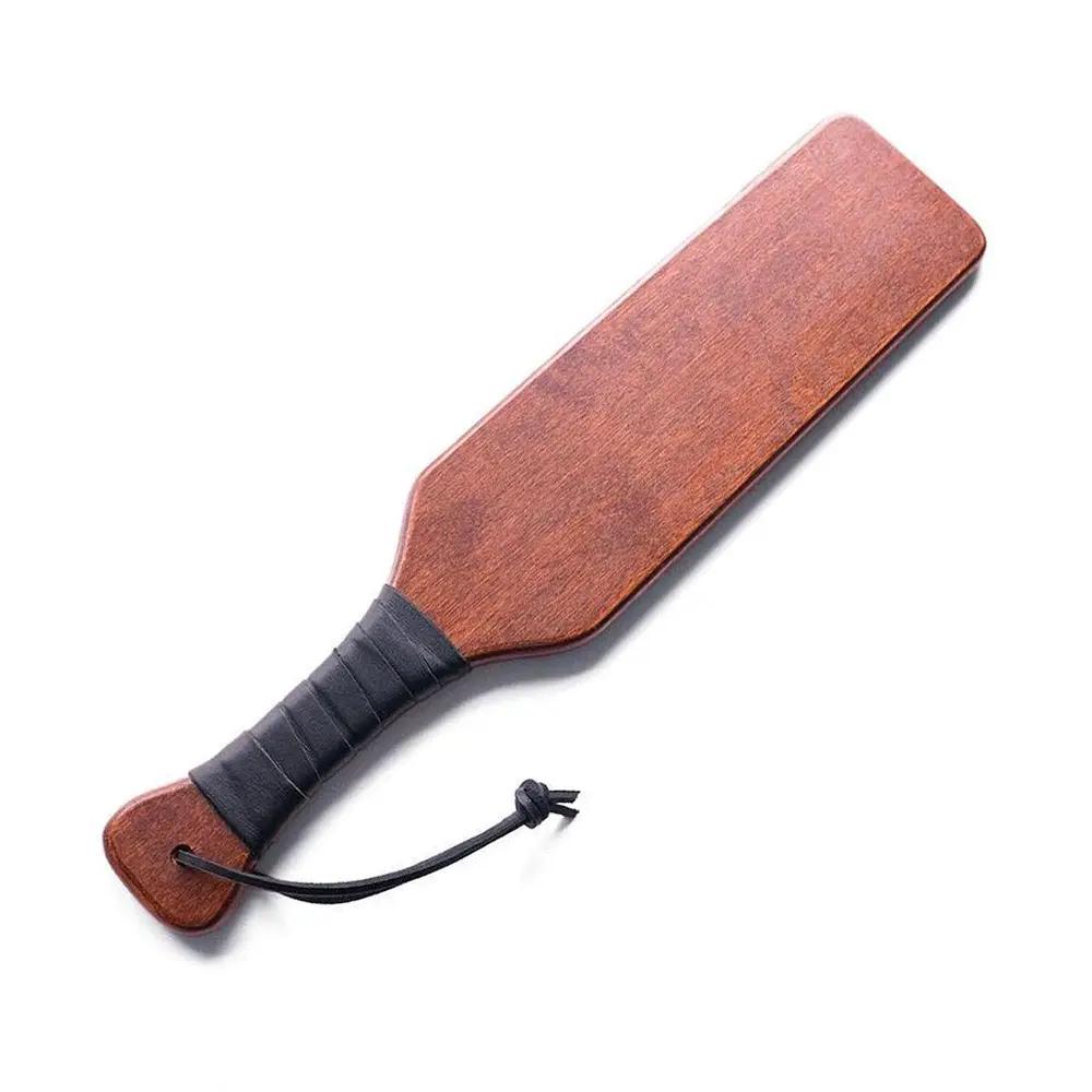Stockroom Essentials Leather Wrapped Spanking Paddle by Stockroom