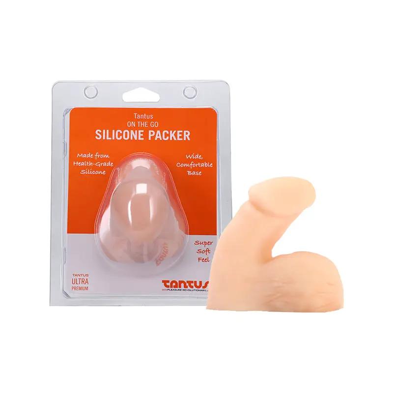 Tantus On The Go Silicone Packer Cream (Clamshell) by Tantus