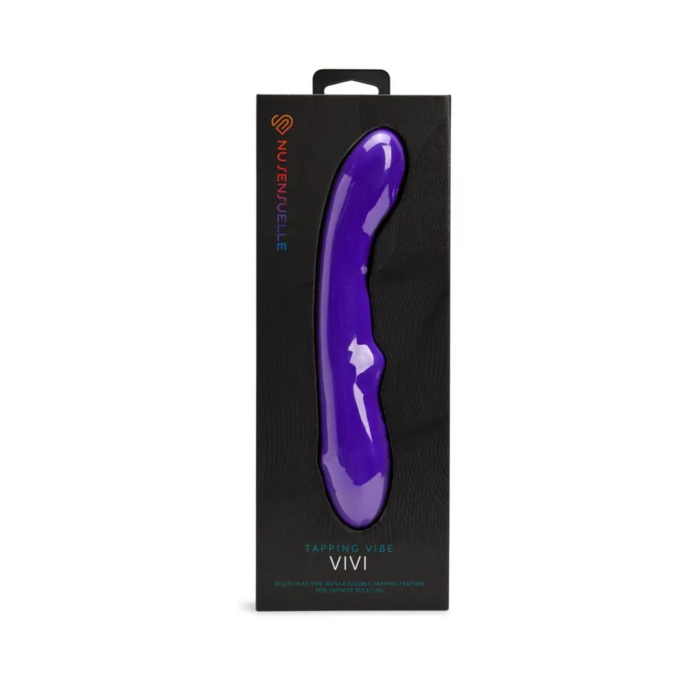 Nu Sensuelle Vivi Double Tapping Vibe Deep Purple by Nu Sensuelle