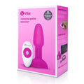 b-Vibe Rimming Petite Rotating and Vibrating Remote Control Plug Fuchsia by b-Vibe