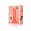 b-Vibe Rimming 2 Rotating and Vibrating Remote Control Plug Orange by b-Vibe
