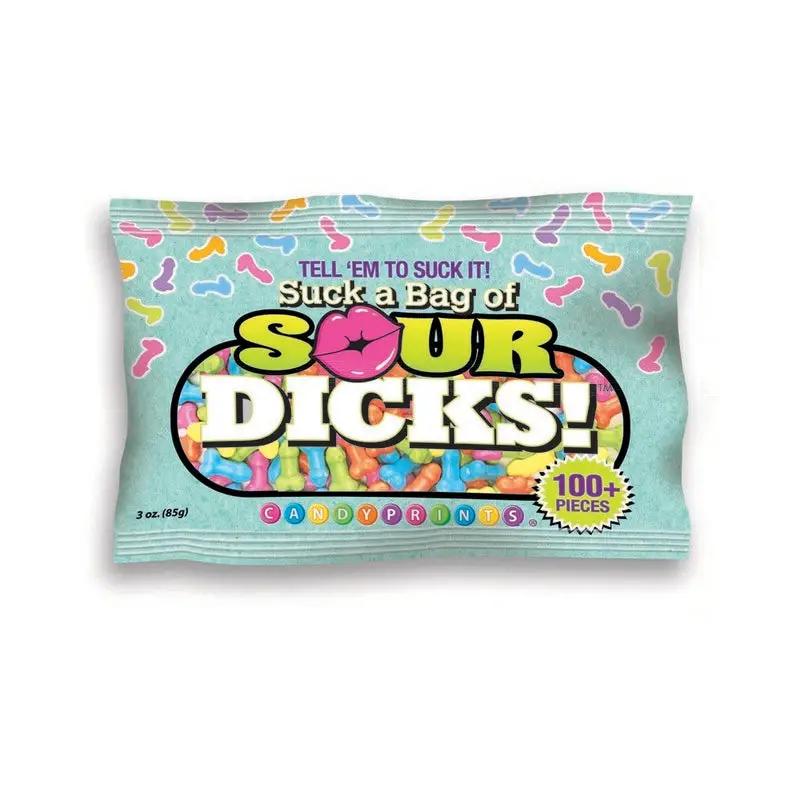 Suck A Bag Of Sour Dicks! 3 oz. Bag by Little Genie