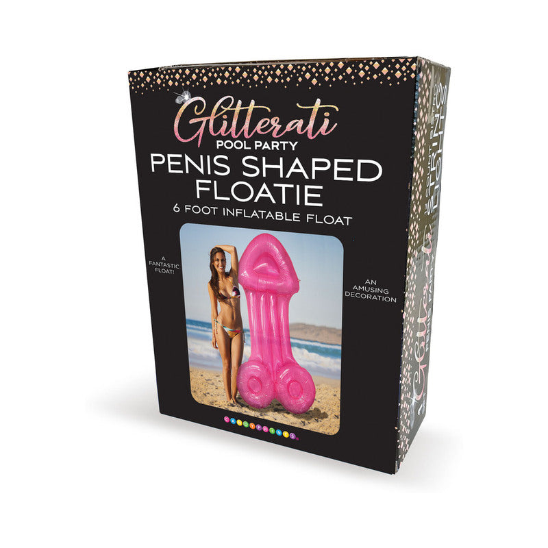 Glitterati Pool Party Penis-Shaped Floatie 6 '